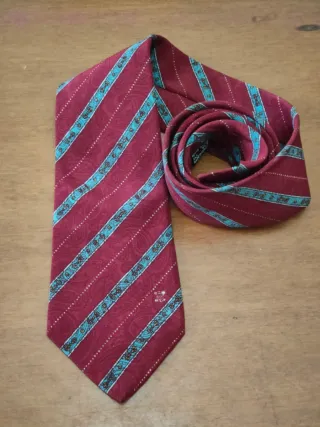 Cravatta Seta Celine Paris Vintage