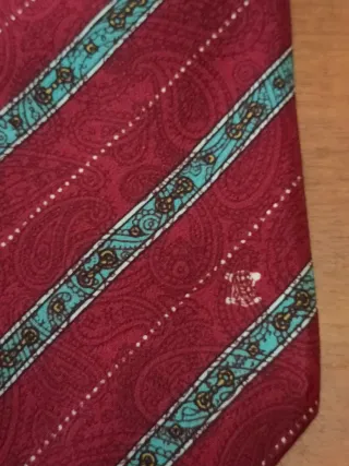 Cravatta Seta Celine Paris Vintage