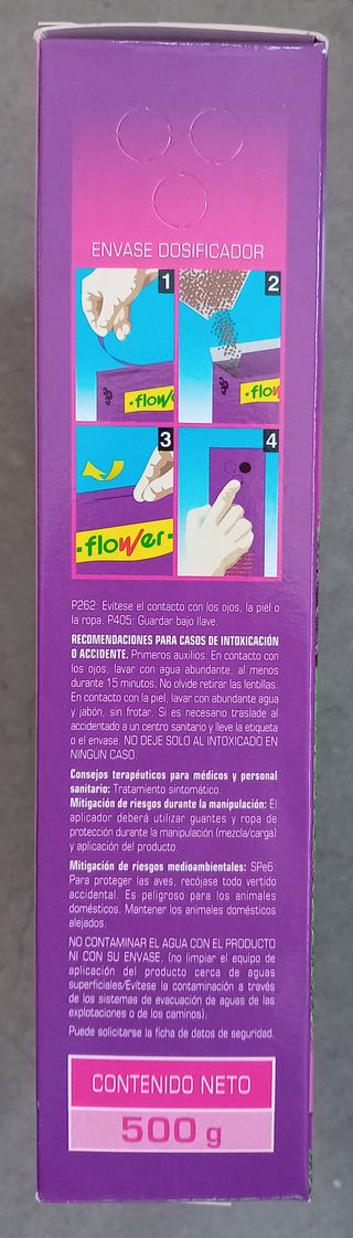 Anticaracoles y babosas FLOWER 500 grs