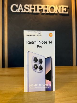 Xiaomi Redmi Note 14 Pro 256GB Negro