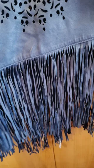 Capa Uterqüe azul marino Talla Única