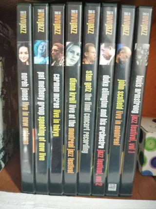 Colección DVDs Jazz - 8 Conciertos