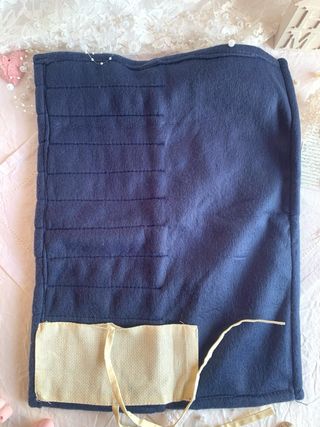 Portaposate Blu in tessuto