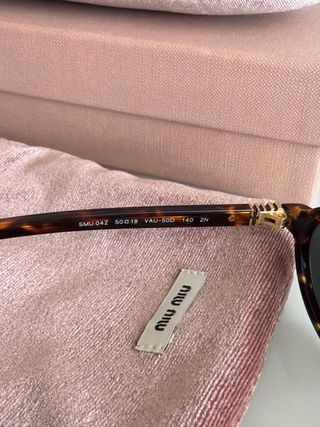 Gafas de sol Miu Miu Tortoise