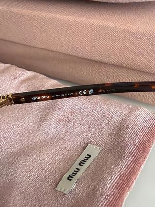 Gafas de sol Miu Miu Tortoise