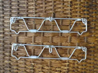 Colgador de paños, percha vintage de metal