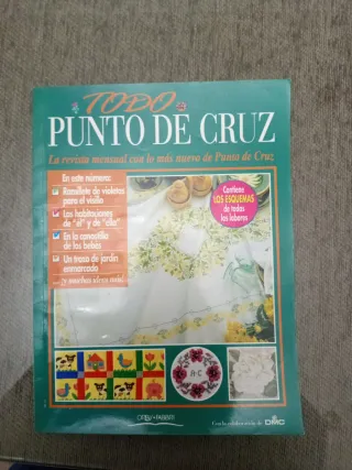Revistas Todo punto de Cruz 10 tomos