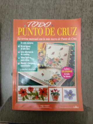 Revistas Todo punto de Cruz 10 tomos