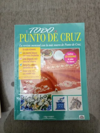 Revistas Todo punto de Cruz 10 tomos