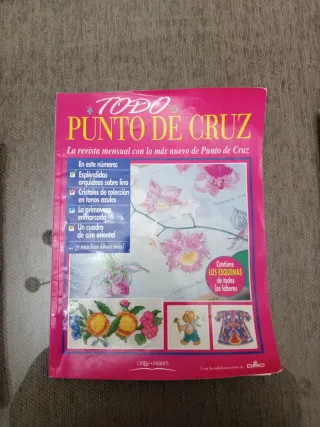 Revistas Todo punto de Cruz 10 tomos