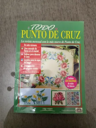 Revistas Todo punto de Cruz 10 tomos