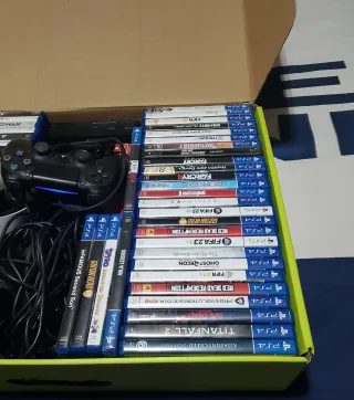 Consola PS4 + VR + Controller + 40 Giochi