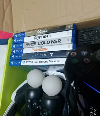 Consola PS4 + VR + Controller + 40 Giochi