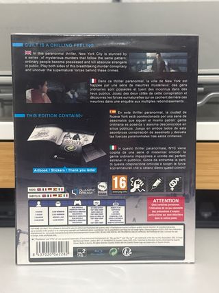 Fahrenheit 15th Anniversary Edition PS4