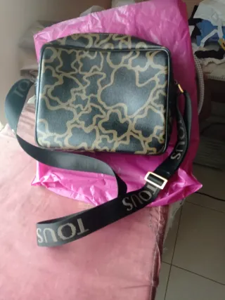 Bolso Tous unisex Negro y Marrón poco usado