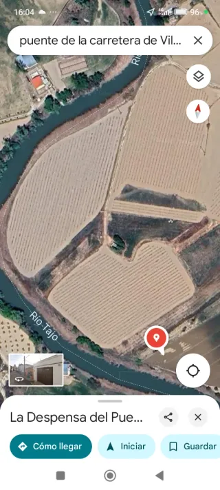 Parcela Regadío junto al río Tajo.