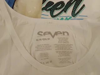 T-shirt Seven MX Tamanho S/M x 3