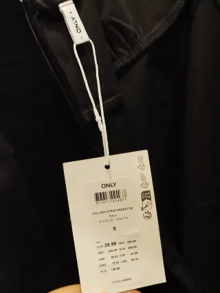 Only vestitino corto nero taglia S