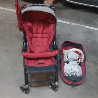 Silla de paseo y capazo para bebé