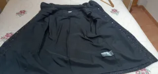 Abrigo Only negro con capucha