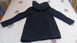 Abrigo Only negro con capucha