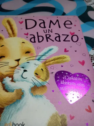Libro infantil Dame un abrazo