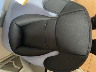 Reductor silla coche bebé negro universal