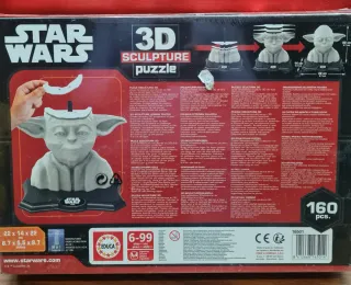 Puzzle 3D Star Wars Yoda Educa 160 piezas NUEVO