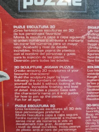 Puzzle 3D Star Wars Yoda Educa 160 piezas NUEVO