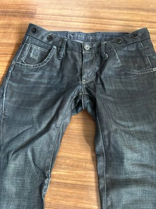 Pantalón vaquero G-Star RAW mujer azul