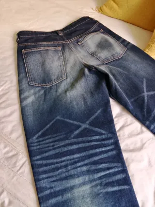 Pantalón vaquero ancho Baggi H&M