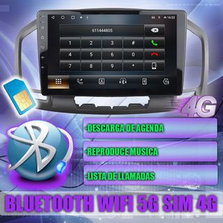 PANTALLA GPS OPEL INSIGNIA 2008-2013 CARPLAY