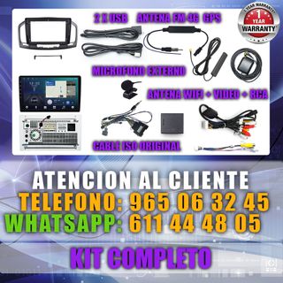 PANTALLA GPS OPEL INSIGNIA 2008-2013 CARPLAY