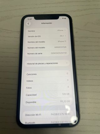 iPhone 11 128GB Blanco