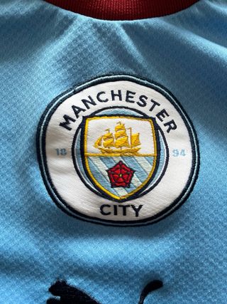 Camiseta Man City Puma Azul