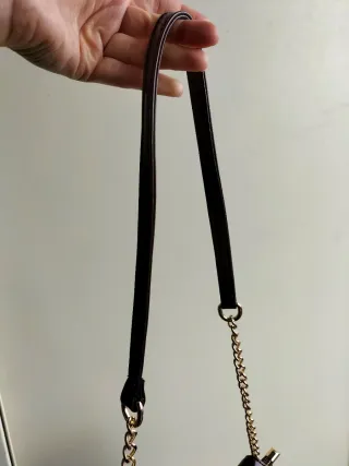 Borsa a spalla vintage marrone