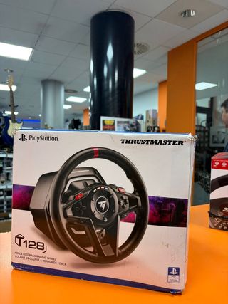 VOLANTE PS4 THRUSMASTER T128 CON CAJA