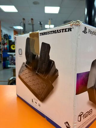 VOLANTE PS4 THRUSMASTER T128 CON CAJA