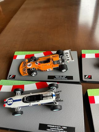 Set 5 modellini auto F1