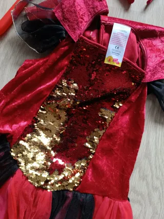 Disfraz Diablesa Niña Talla 7-8