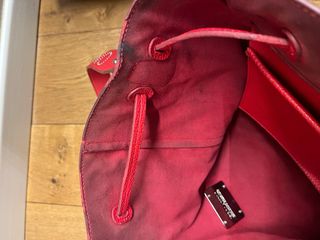 Borsa a secchiello Ermanno Scervino rossa