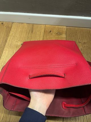 Borsa a secchiello Ermanno Scervino rossa