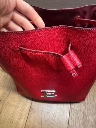Borsa a secchiello Ermanno Scervino rossa