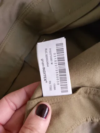 Mono Zara verde caqui nuevo