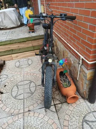 Bicicleta eléctrica plegable