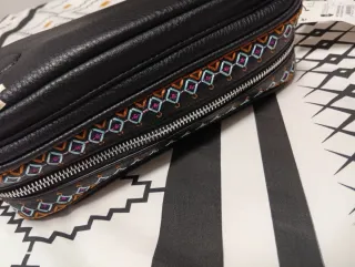 Bolso Desigual Negro Multicolor