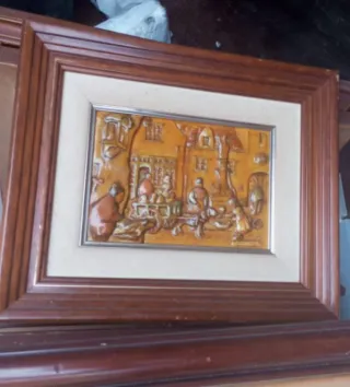 Lote de cuadros decorativos.22 unidades