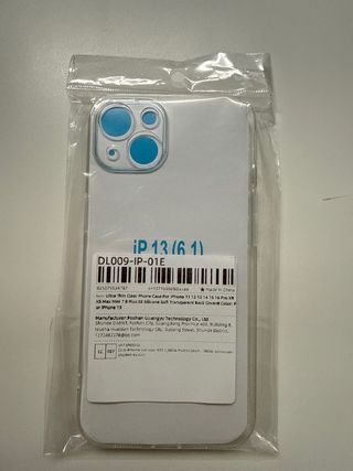 Funda iPhone 13 Transparente