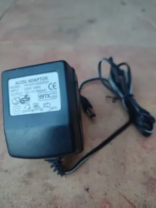 Adaptador AC/DC 12V 500mA