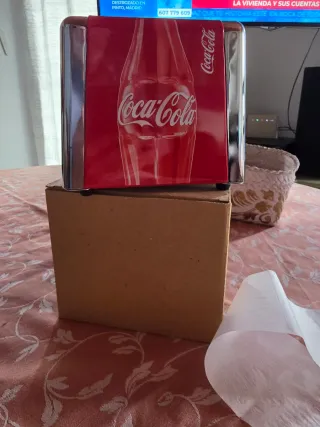 7 Servilleteros Coca-Cola Nuevos